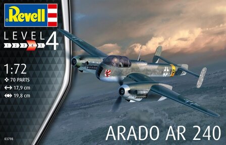 REVELL 03798 ARADO AR 240 1/72