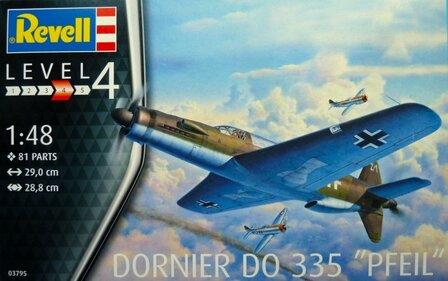 REVELL 03795 DORNIER DO 335 &ldquo;PFEIL&rdquo; 1/48