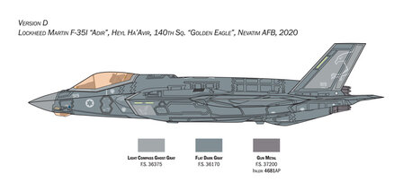 ITALERI 1464 F-35 LIGHTNING 2 BEAST MODE 1/72