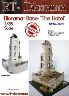 RT-DIORAMA 35278 DIORAMA-BASE: &quot;THE HOTEL&quot;1/35