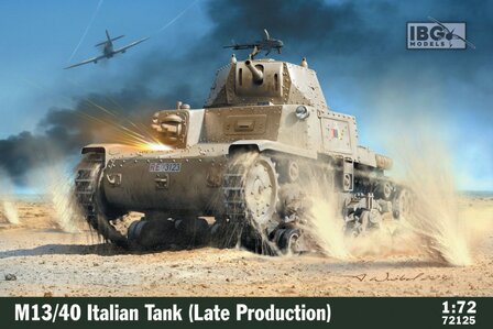 IBG MODELS 72125 M13/40 ITALIAN TANK (LATE PRODUCTION) 1/72