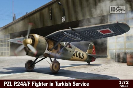 IBG MODELS 72553 PZL P.24A/F FIGHTER IN TURKISH SERVICE 1/72