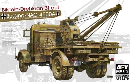 AFV AF35279 GERMAN KFZ.100 4500A W/ BILSTEIN 3T CRANE 1/35