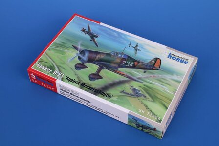 SPECIAL HOBBY SH72500 FOKKER D.21 &lsquo;AGAINST MESSERSCHMITTS&rsquo; 1/72