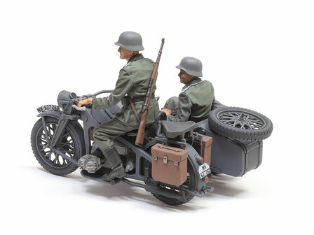 TAMIYA 35384 KS600 MOTORCYCLE &amp; SIDECAR 1/35