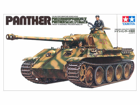 TAMIYA 35065 PANTHER PANZERKAMPFWAGEN V PANTHER (SD.KFZ.171) AUSF.A 1/35