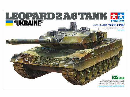 TAMIYA 25207 LEOPARD 2 A6 TANK &quot;UKRAINE&quot;1/35