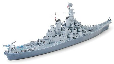 TAMIYA 31613 U.S. NAVY BATTLESHIP BB-63 MISSOURI 1/700