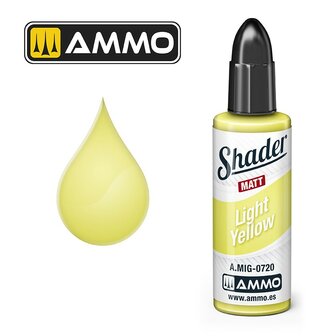 A.MIG 0720 SHADER LIGHT YELLOW MATT 10 ML