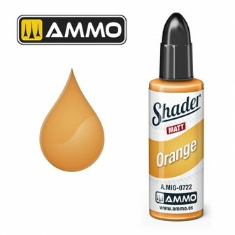 A.MIG 0722 SHADER ORANGE MATT 10 ML