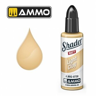 A.MIG 0730 SHADER LIGHT CLAY MATT 10 ML