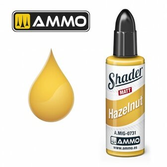 A.MIG 0731 SHADER HAZELNUT MATT 10 ML