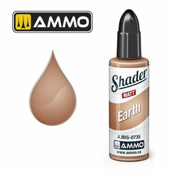 A.MIG 0735 SHADER EARTH MATT 10 ML