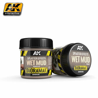 AK AK8026 SPLATTER EFFECTS WET MUD 100 ML