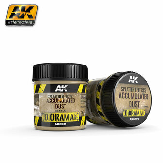 AK AK8031 SPLATTER EFFECTS ACCUMULATED DUST 100 ML