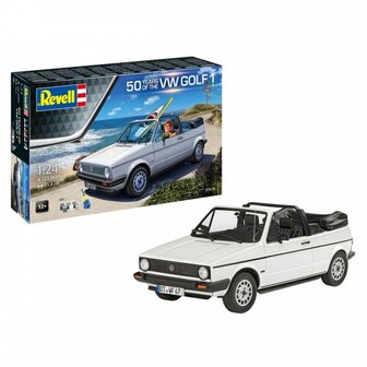 REVELL 05636 VW GOLF 1 50TH ANNIVERSARY SET 1/24