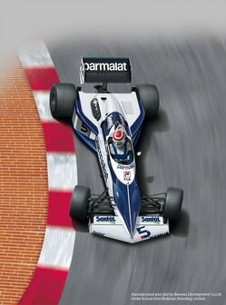 BEEMAX BX20002 BRABHAM [BT52] &rsquo;83 MONACO GP 1/20