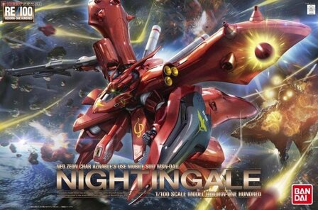 BANDAI 5065578 RE/100 REBORN ONE-HUNDRED MSN-04II NIGHTINGALE 1/100