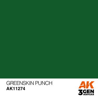 AK-11274 COLOR PUNCH GREENSKIN PUNCH 17ML