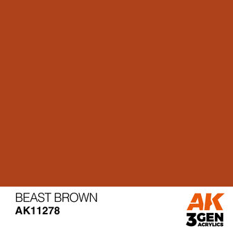 AK-11278 COLOR PUNCH BEAST BROWN 17ML