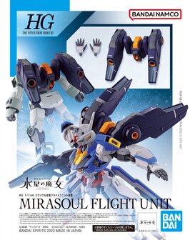 BANDAI 5064254 HG MIRASOUL FLIGHT UNIT 1/144