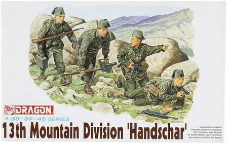 DRAGON 6067 13TH MOUNTAIN DIVISION &lsquo;HANDSCHAR&rsquo; 1/35