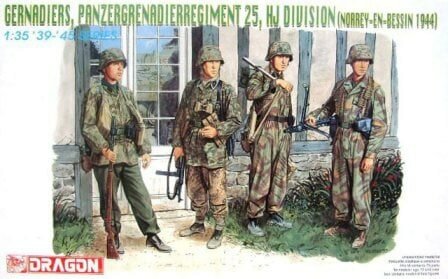 DRAGON 6110 GRENADIERS, PANZERGRENADIERREGIMENT 25, HJ DIVISION (NORREY-EN-BESSIN 1944) 1/35