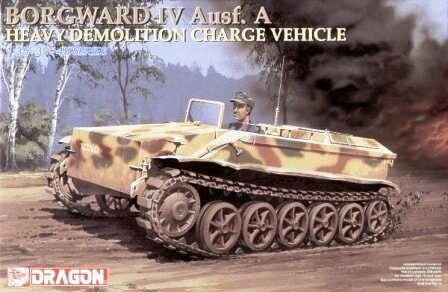 DRAGON 6101 BORGWARD IV AUSF. A HEAVY DEMOLITION CHARGE VEHICLE 1/35