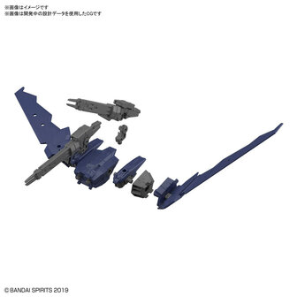 BANDAI 5058867 30MM ALTO (FLIGHT TYPE)(NAVY) eEXM-17 1/144