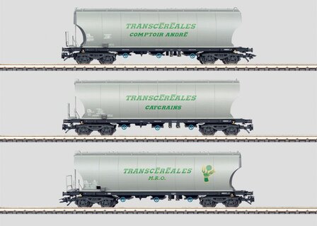 MARKLIN 46322 SET GROOTVOLUMEWAGENS VOOR GRAANTRANSPORT H0