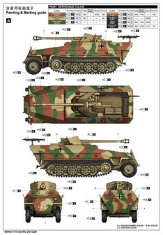 TRUMPETER 00943 S.KFZ 251/22D 1/16