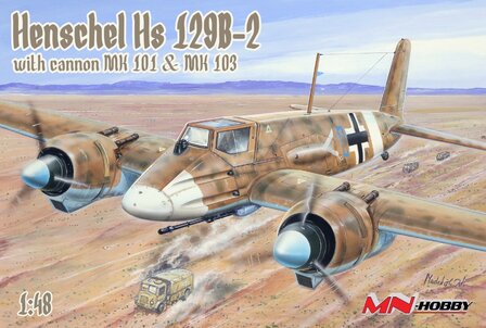 MN-HOBBY 48MN002 HENSCHEL HS 129B-2 1/48