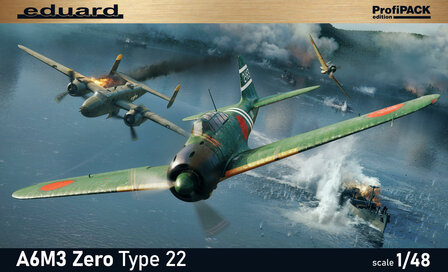 EDUARD 82214 A6M3 ZERO TYPE 22 1/48