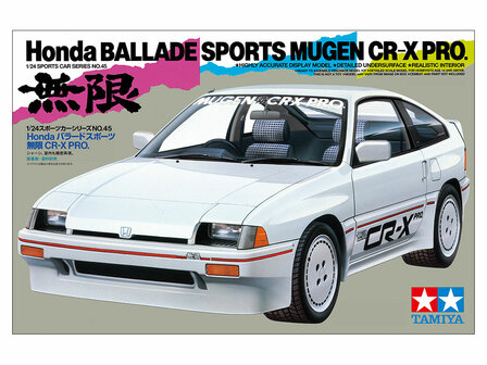 TAMIYA 24045 HONDA BALLADE SPORTS MUGEN CR-X PRO 1/24