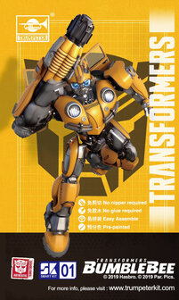 TRUMPETER 08100 TRANSFORMERS BUMBLEBEE 