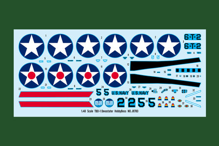 HOBBY BOSS 81783 TBD-1 DEVASTATOR 1/48