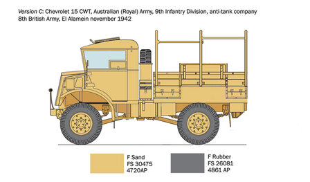 ITALERI 0233 CHEVROLET 15 CWT 1/35