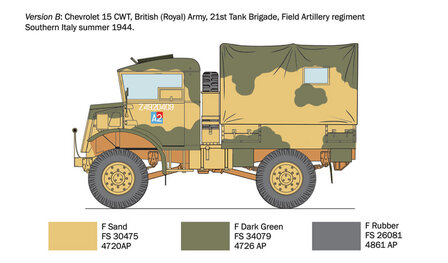 ITALERI 0233 CHEVROLET 15 CWT 1/35