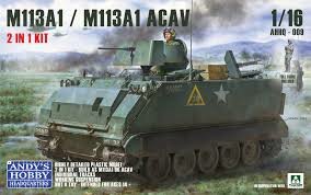 ANDY&#039;S HOBBY HEADQUARTERS AHHQ-009 M113A1/M113A1 ACAV 1/16