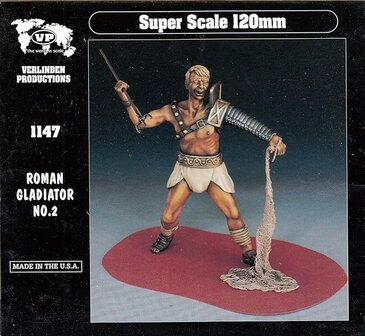 VERLINDEN PRODUCTIONS 1147 ROMAN GLADIATOR NO.2 120MM