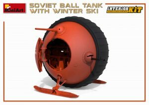 MINIART 40008 SOVIET BALL TANK WITH WINTER SKI 1/35