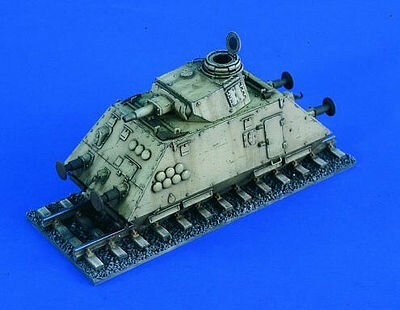 VERLINDEN PRODUCTIONS 2368 HEAVY SCOUT RAILCAR 2 IN 1 MG TURRET &amp; Pz III 1/48