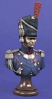 VERLINDEN PRODUCTIONS 1528 FOOT GUARD ARTILLERY OFFICER 200MM BUST