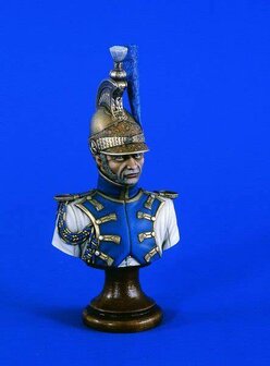 VERLINDEN PRODUCTIONS 1866 EMPRESS DRAGOONS TRUMPETER 200MM BUST