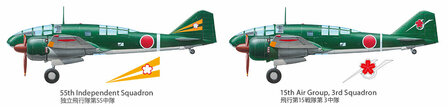 TAMIYA 25217 JAPANSE MITSUBISHI KI-46 III 100 &amp; 4X4 KUROGANE 1/48 