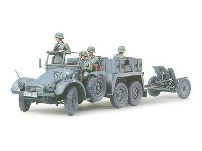 TAMIYA 35259 WWII GERMAN KRUPP PROTZE 1T-TOWING TRUCK 1/35
