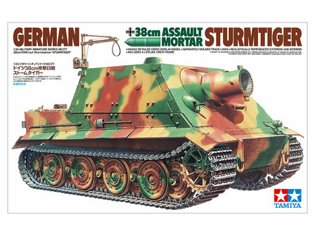 TAMIYA 35177 WWII GERMAN STURMTIGER 38cm ASSAULT MORTAR 1/35 