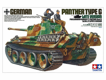 TAMIYA 35176 WWII GERMAN PANTHER G LATE VERSION 1/35