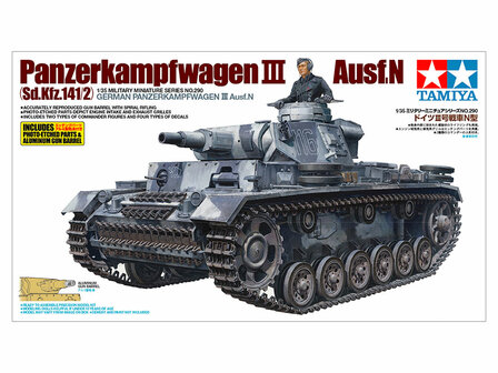 TAMIYA 35290 WWII GERMAN PANZERKAMPFWAGEN III Ausf.N 1/35