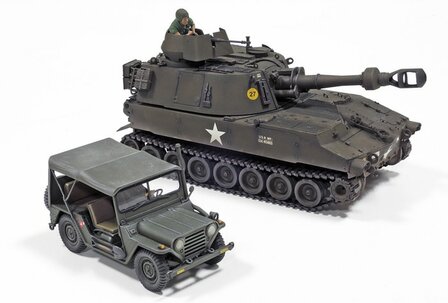 TAMIYA 35334 U.S. VIETNAM WAR M151A1 UTILITY TRUCK (FORD JEEP) 1/35 